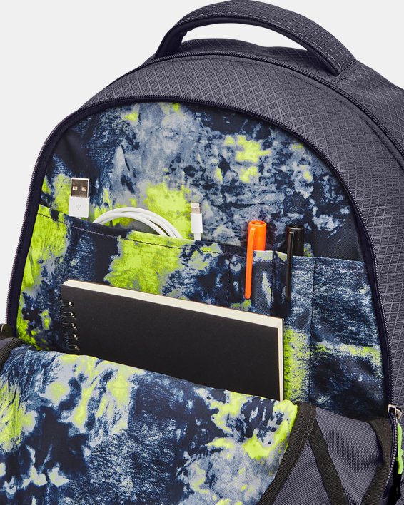 UA Hustle 5.0 Ripstop Backpack, Gray, pdpMainDesktop image number 1